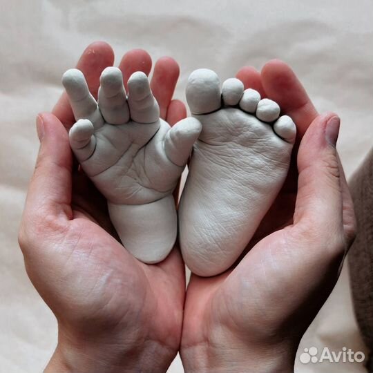 Слепки ручек и ножек