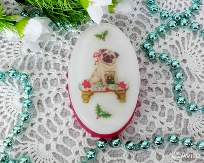 Новогоднее мыло