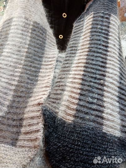 Свитер, пояс, из собачьей шерсти