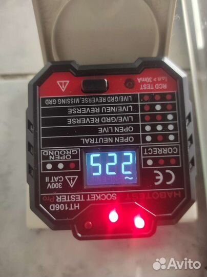 Прибор для проверки розеток