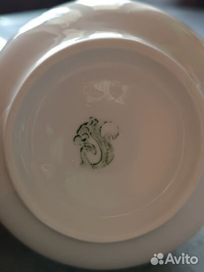 Сахарница фарфор СССР