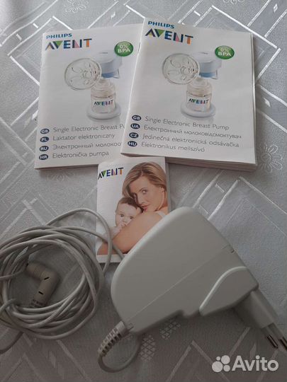 Молокоотсос avent электрический