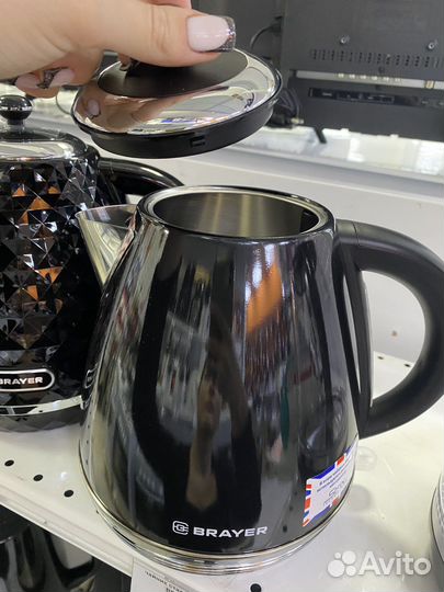 Чайник сталь 1006BR brayer