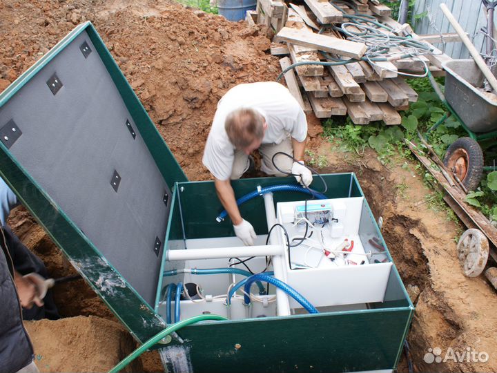 Септик эко Малахит 8 накопительный