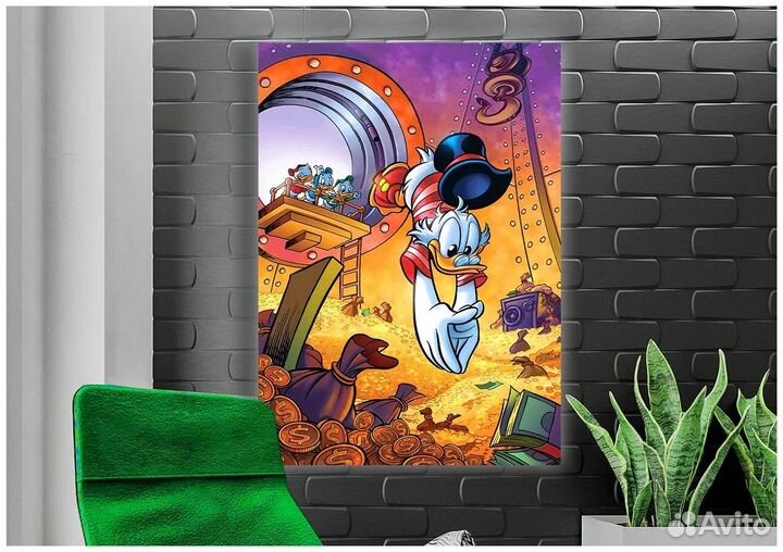 Картина Скрудж Макдак