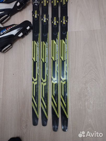 Беговые лыжи 177 187 Fischer Carbonlite Ботинки 37