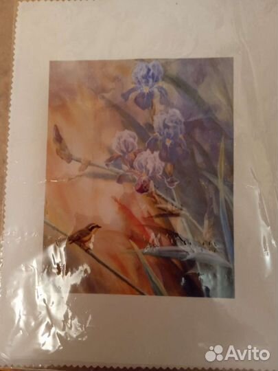 Наборы вышивки леньами и крестиком