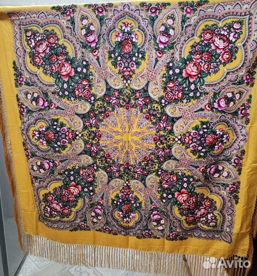 Платок павловопосадский новый