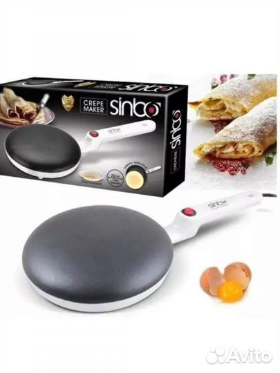 Sinbo / электроблинница антипригарная ручная