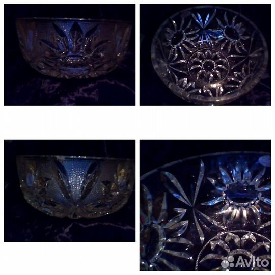 Салатник хрустальный Badash Crystal СССР/Германия