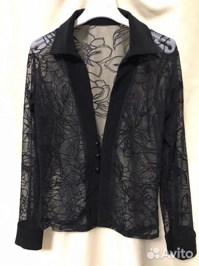 Рубашка латина для бальных танцев р.38