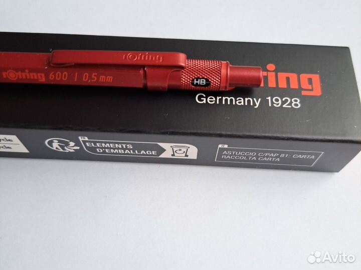 Механический карандаш rotring 600 0.5 мм Япония