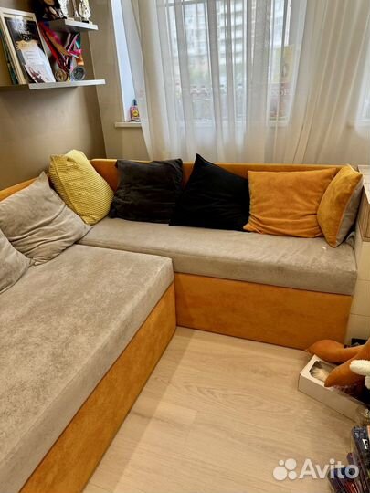 Угловой диван бу