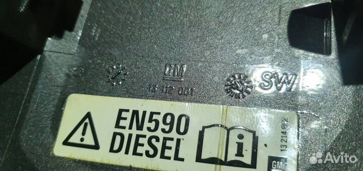 Лючок бензобака Opel Astra H caravan 2004-2014