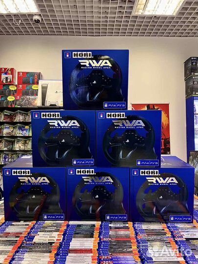 Hori. Руль RWA Racing Wheel Apex (PS4, PS3)