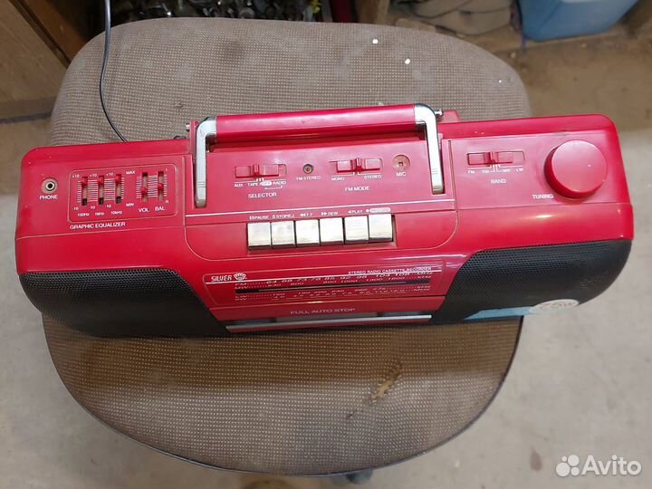 Кассетная магнитола Silver