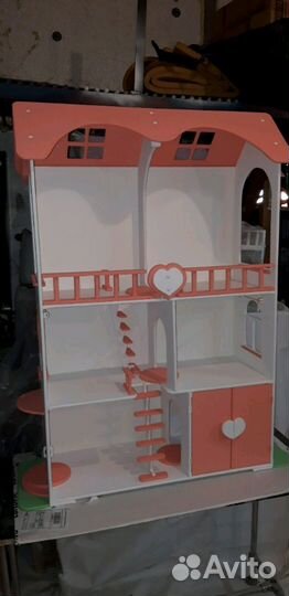 Кукольный домик 3 этажа