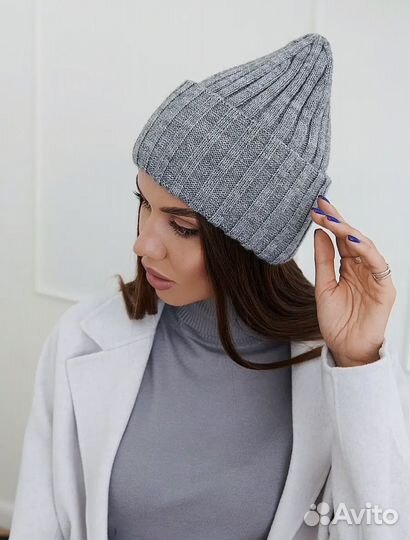 Шапка женская вязаная новая