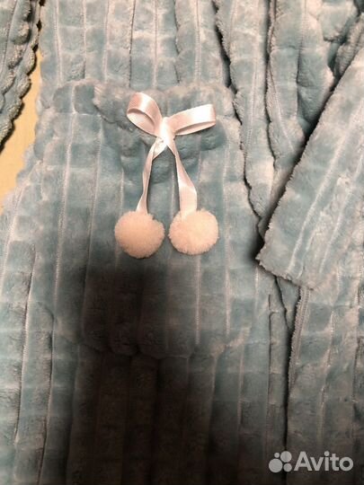 Новый плюшевый халат 42-46