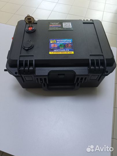 Аккумулятор литиевый тяговый для рыбалки, кемпинга