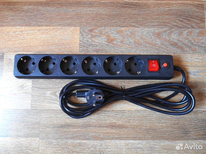 Сетевой фильтр на 6 розеток
