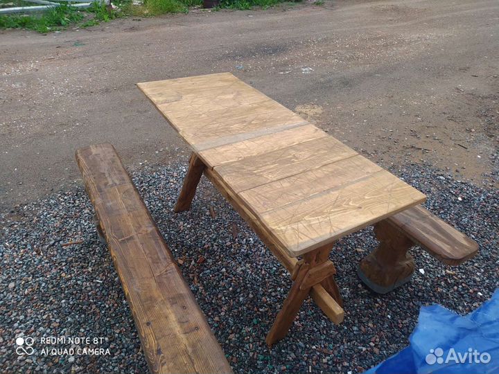 Скамейки лавочки со столом уличные