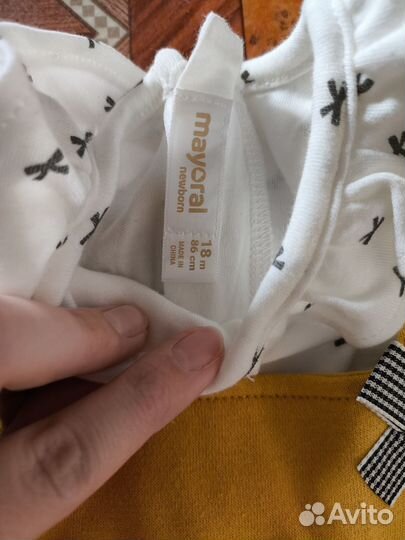 Платье на девочку 86