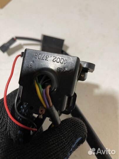 Подрулевой переключатель газ