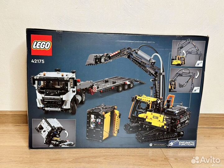 Lego 42175 Technic Грузовик Volvo FMX и экскаватор