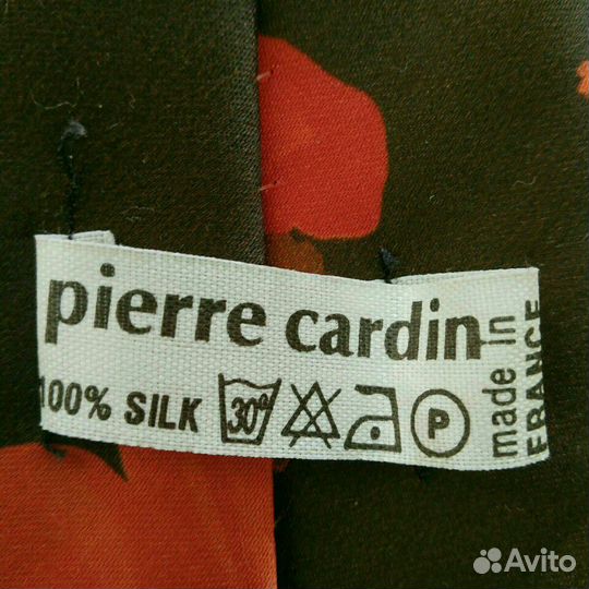 Галстук мужской.Пьер Карден. 100 шёлк