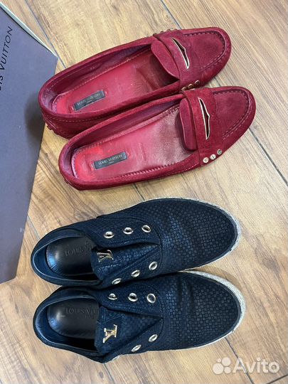 Мокасины louis vuitton 36 оригинал