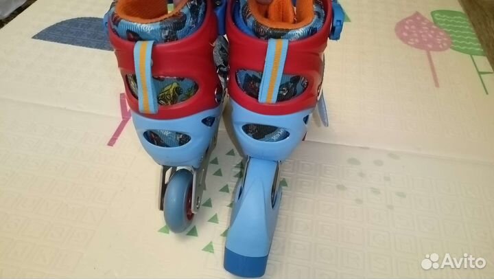 Роликовые коньки kreiss xs 26-29 р. Hot Wheels