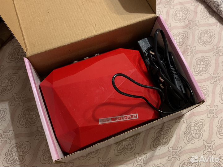 Лампа для ногтей гибридная ccfl+Led Cristal 36w