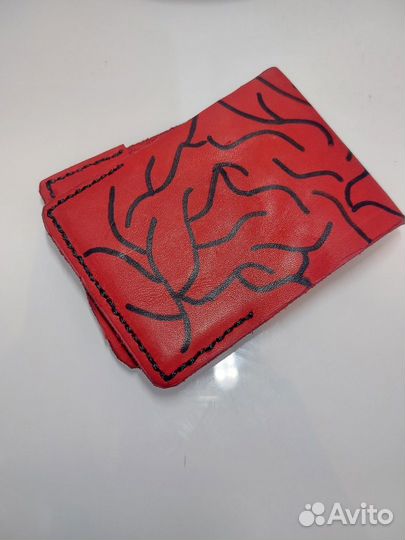 Чехол для студенческого билета ручной работы