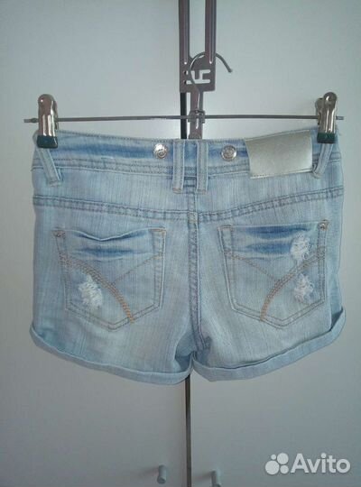 Джинсовые шорты для девочки 146-152