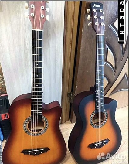 Акустическая гитара новая