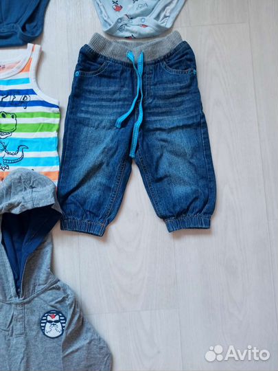 Детские вещи и обувь на мальчика пакетом