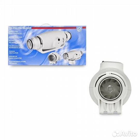 Канальный вентилятор Soler Palau silent 250\100