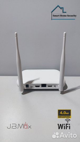 Комплект видеонаблюдения Wifi ip на 4 камеры 4mp