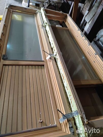 Деревянные окна со стеклопакетом бу