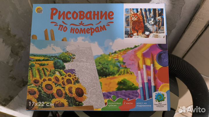 Картина по номерам новая