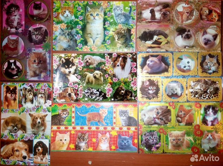 Наклейки с животными