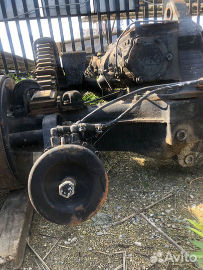 Балансирная подвеска с мостами в сборе Краз-260