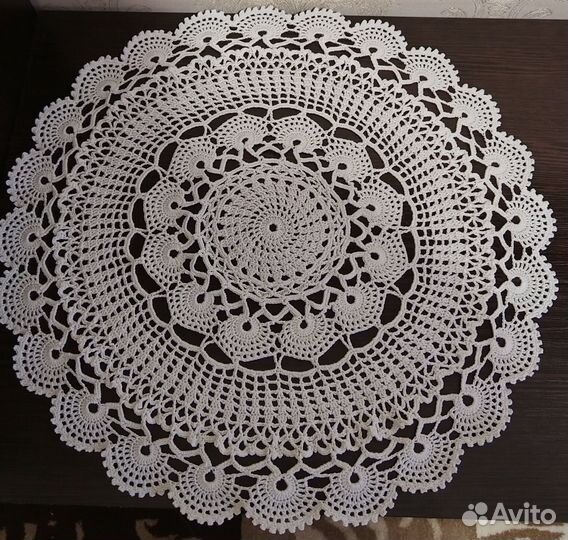 Салфетки вязаные крючком