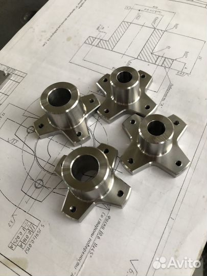 Токарная фрезерная обработка с чпу