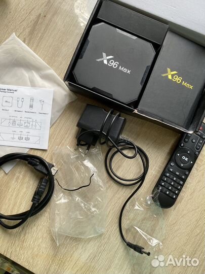 SMART tv андроид приставка X96 max 4/32 гб