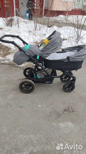Коляска для двойни и погодок