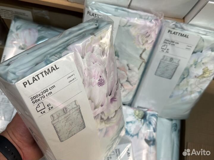 Постельное белье IKEA plattmal 200/200 Лиоцелл100