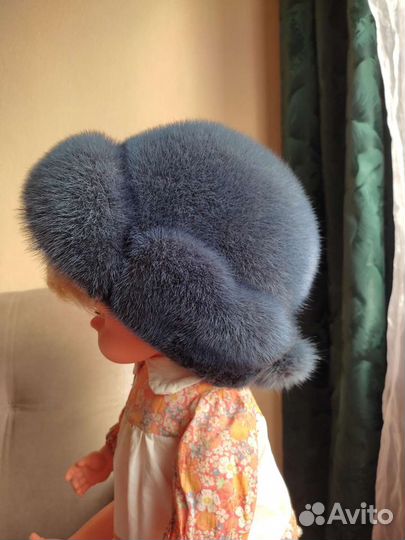 Шапка норковая женская