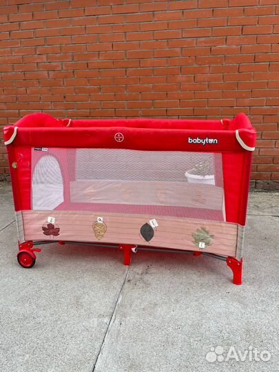 Манеж-кровать Babyton Dreamy Coral